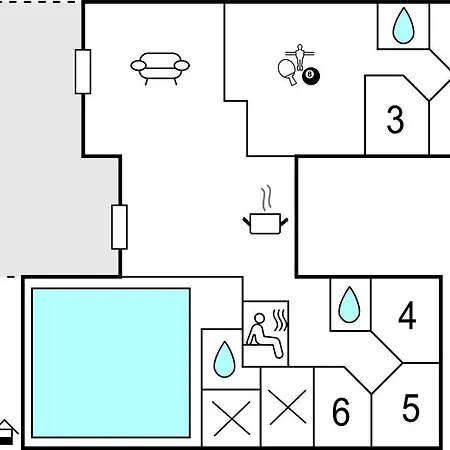 Σπίτι διακοπών Aqua 221 Krakow am See